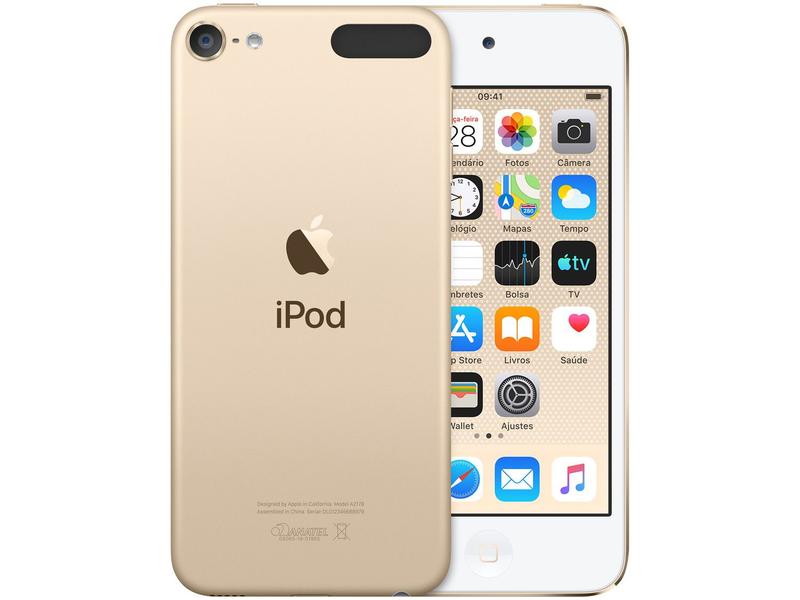 n*t様 iPod touch ゴールド 128GB アイポッドタッチ iPod Touch Apple 128GB Dourado - Resolução Câmera iSight 8MP - MP3